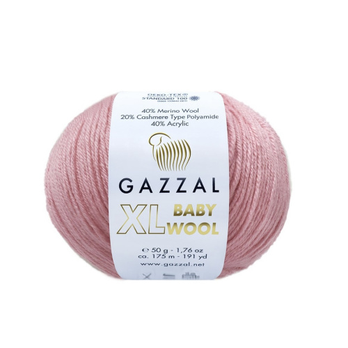 Baby Wool XL 828 Земляника