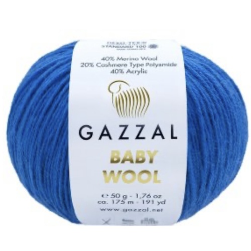 Baby Wool 830 Ярко синий