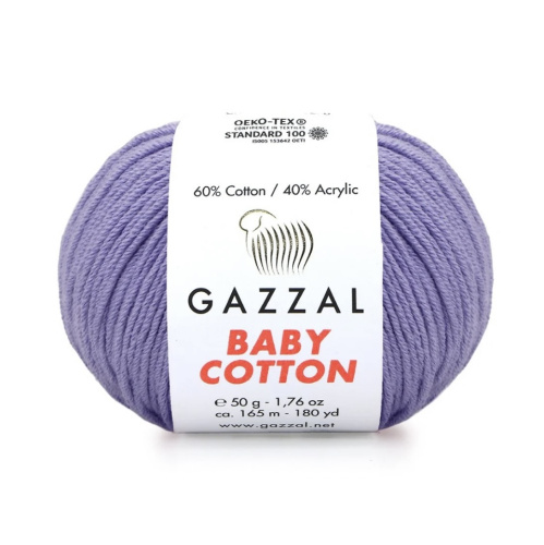 Baby cotton 3420 Светло фиолетовый