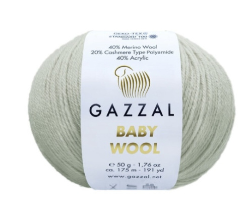Baby Wool 817 Светло серый