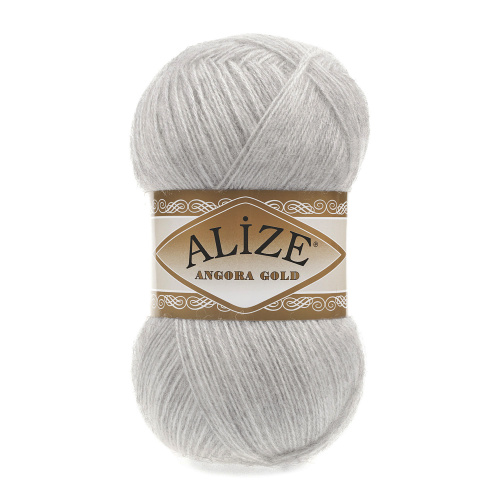 Angora Gold 208 Светло-серый меланж