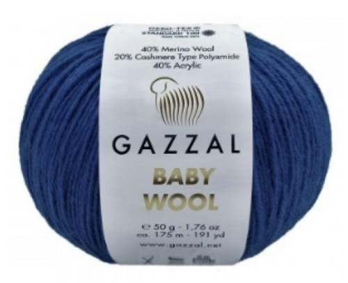 Baby Wool 802 Темно синий