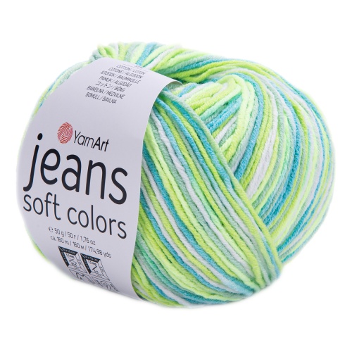 Jeans soft colors  6211