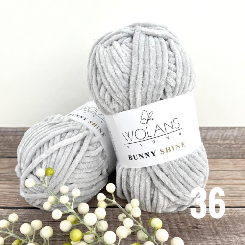 Bunny Shine 820-36 Серебряный 