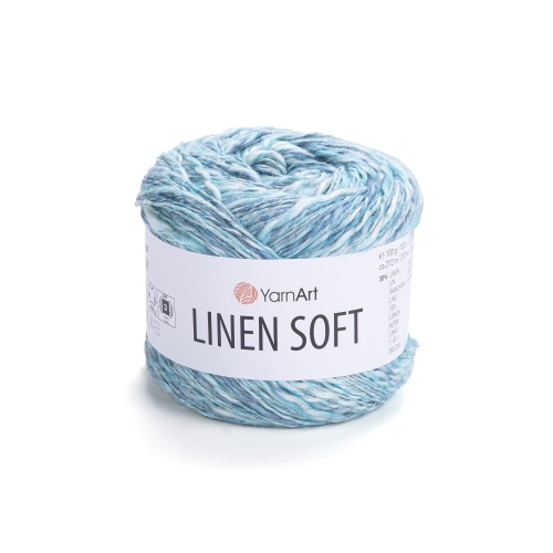 LINEN soft  7408  Бирюза