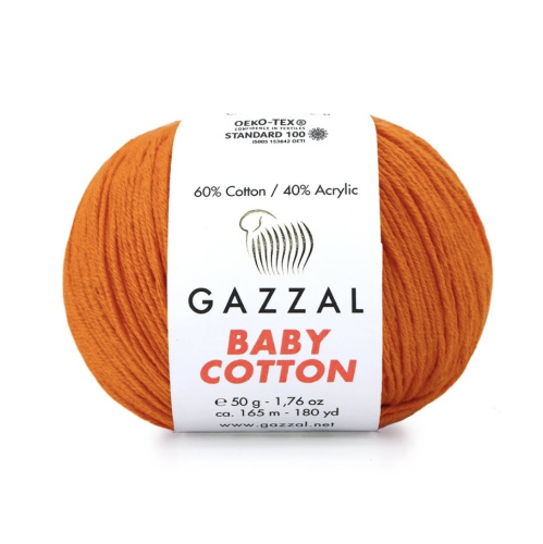 Baby cotton 3419 Апельсин