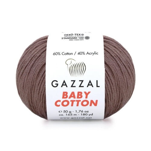 Baby cotton 3455 Какао