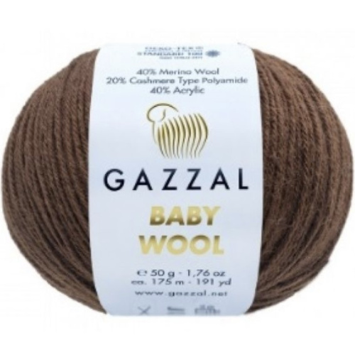 Baby Wool 807 Коричневый