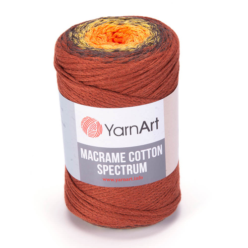 Macrame Cotton Spectrum 1303 Терракотовый-оранжевый
