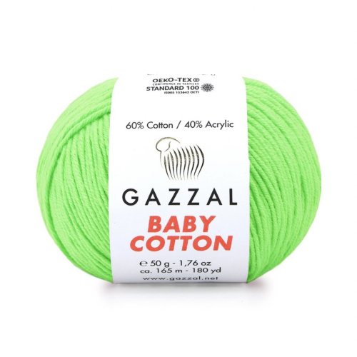 Baby cotton 3427 Салатовый 