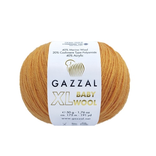 Baby Wool XL 837 Апельсин