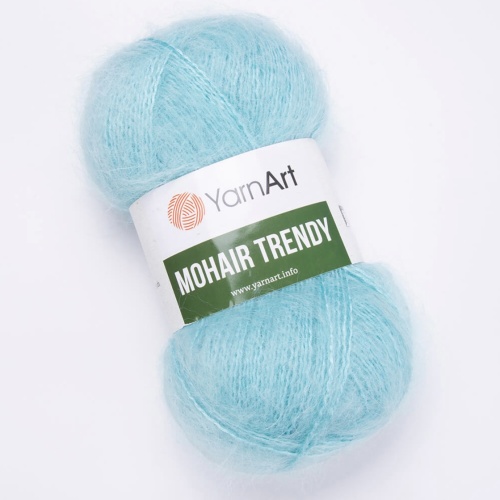 Mohair Trendy 142 Светлая-бирюза