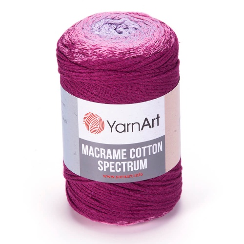 Macrame Cotton Spectrum 1314 Цикламен-светлая сирень