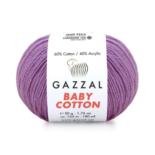 Baby cotton 3414 Сиреневый
