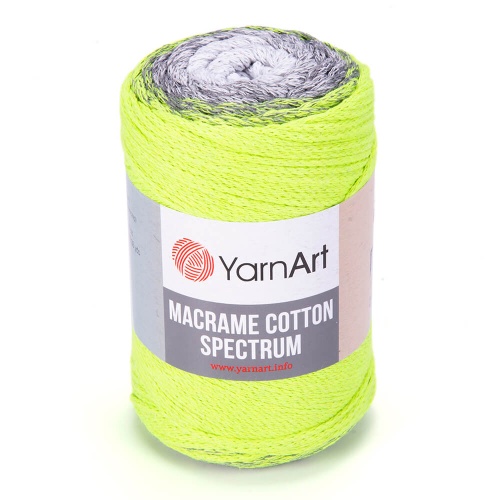 Macrame Cotton Spectrum 1326 Салат-серый