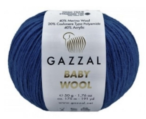 Baby Wool 802 Темно синий
