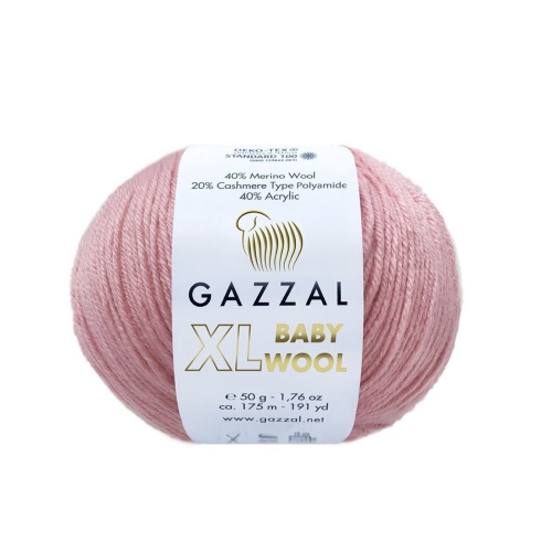 Baby Wool XL 828 Земляника