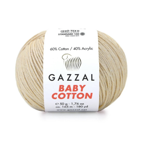 Baby cotton 3445 Кремовый