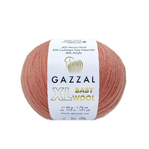 Baby Wool XL 819 Коралловый