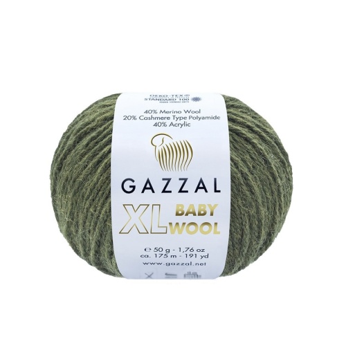 Baby Wool XL 840 Хаки