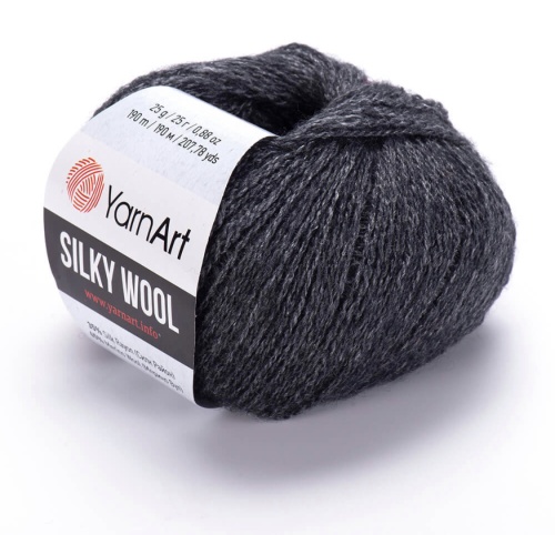 Silky wool 335 Темно-серый