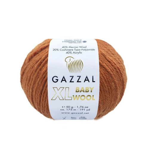Baby Wool XL 841 Оранжевый