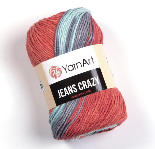 Jeans Crazy 8205 Красный / джинс