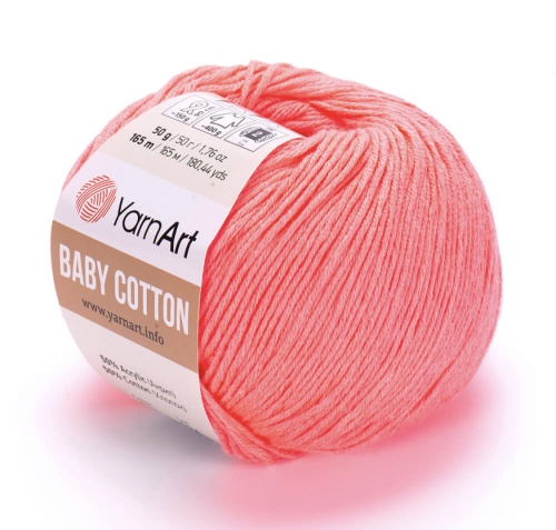Baby Cotton 424 Неон-коралл