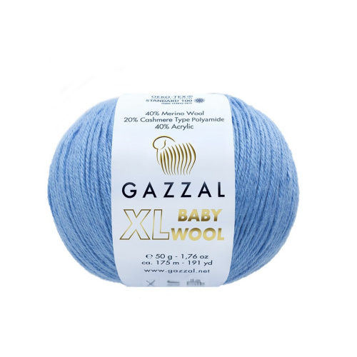 Baby Wool XL 813 Голубой