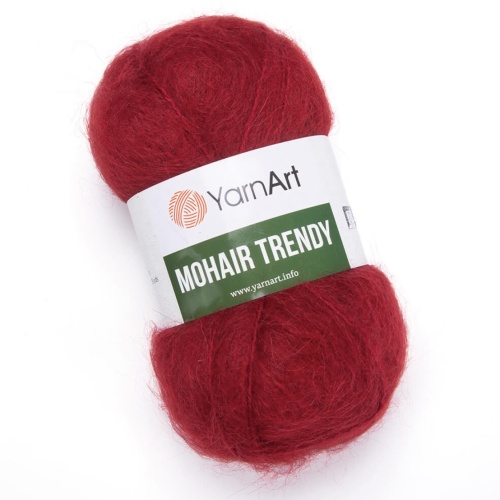 Mohair Trendy 141 Красный