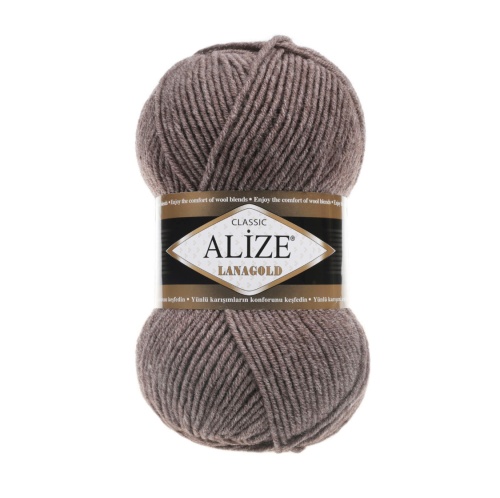 LanaGold 240 Коричневый меланж