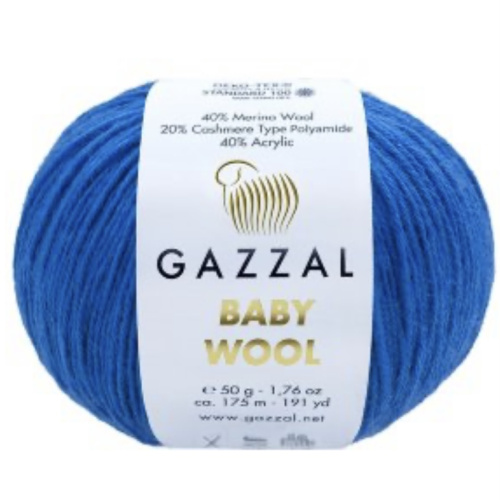 Baby Wool 830 Ярко синий