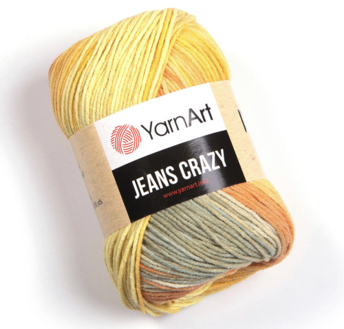 Jeans Crazy 8210 Желтый / Оранжевый 