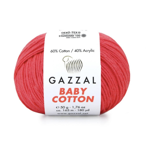 Baby cotton 3458 Коралл
