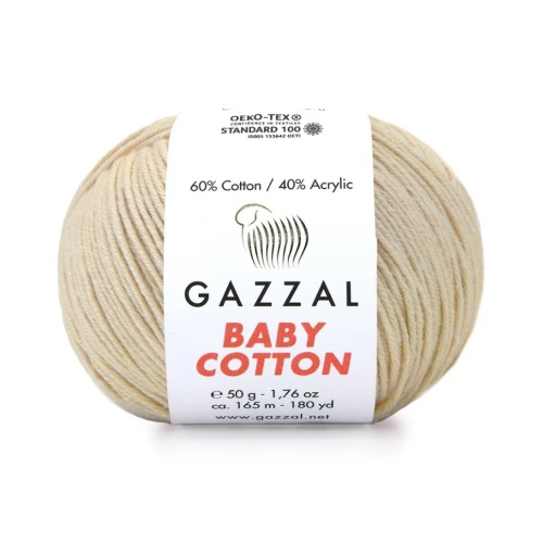 Baby cotton 3445 Кремовый