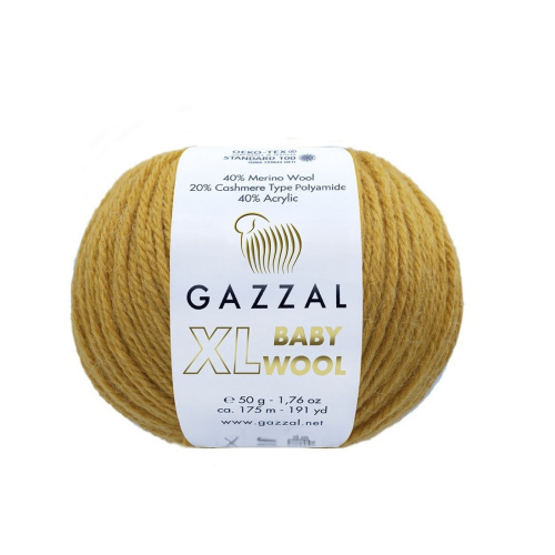 Baby Wool XL 842 Желтый