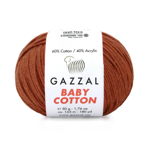 Baby cotton 3453 Терракот