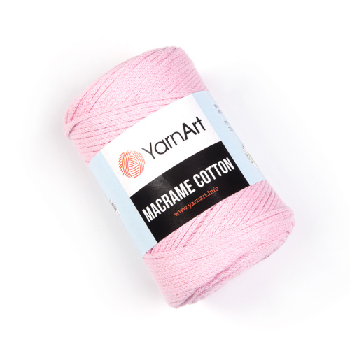 Macrame Cotton 762 Светло-розовый
