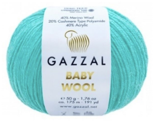 Baby Wool 832 Морская волна