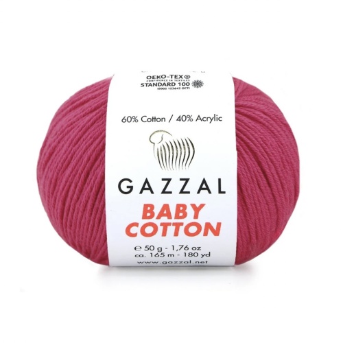 Baby cotton 3415 Алый
