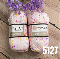 Baby Color 5127 Белый-Желтый-Розовый-Фиол