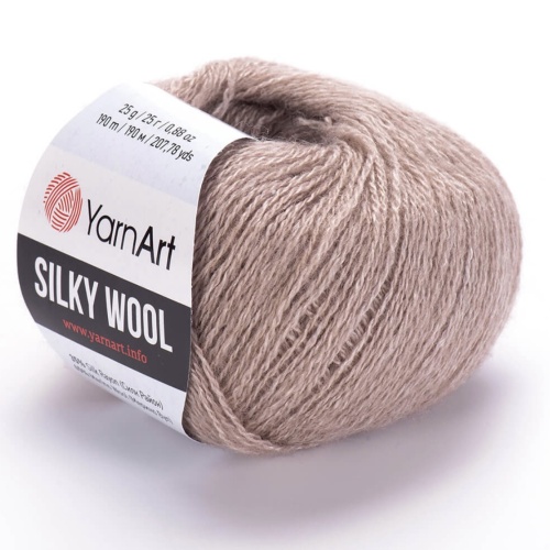 Silky wool 337 Бежевый