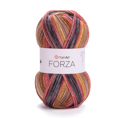 Forza 2611 Черный-красный-желтый-коричневый