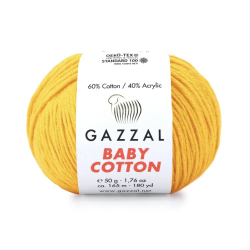 Baby cotton 3417 Желтый