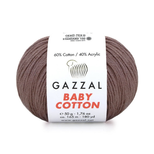 Baby cotton 3455 Какао